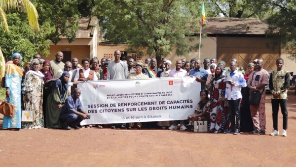 📍 Sikasso | Renforcement des capacités des citoyens sur les droits humains