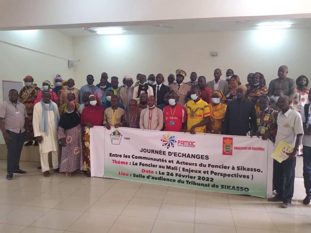 Journée d’Echanges entre les populations de Sikasso et les acteurs du foncier