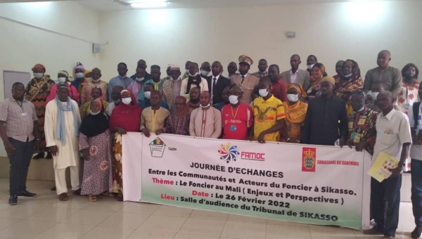 Journée d’Echanges entre les populations de Sikasso et les acteurs du foncier
