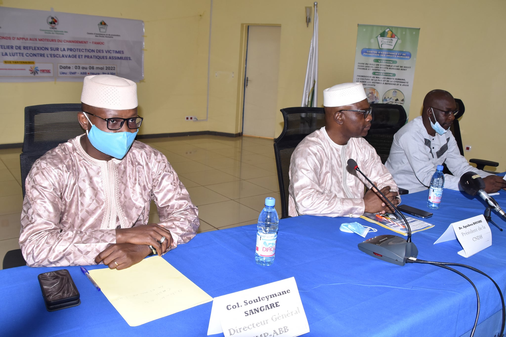 ATELIER DE RÉFLEXION SUR LA PROTECTION DES VICTIMES ET TÉMOINS ET LA LUTTE CONTRE L’ESCLAVAGE ET PRATIQUES ASSIMILÉES 