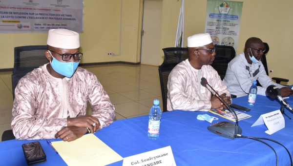 ATELIER DE RÉFLEXION SUR LA PROTECTION DES VICTIMES ET TÉMOINS ET LA LUTTE CONTRE L’ESCLAVAGE ET PRATIQUES ASSIMILÉES 