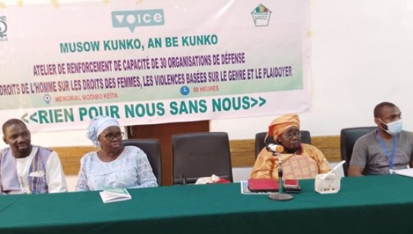 ATELIER DE RENFORCEMENT SUR LES DROITS DES FEMMES, VBG et PLAIDOYER