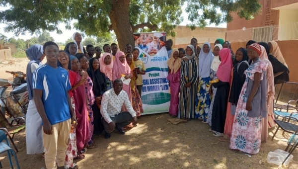Séance de sensibilisation sur les violences faites aux femmes