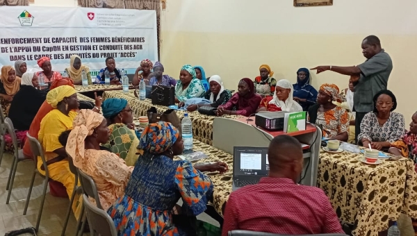 Mopti: 𝐑𝐞𝐧𝐟𝐨𝐫𝐜𝐞𝐦𝐞𝐧𝐭 𝐝𝐞 𝐜𝐚𝐩𝐚𝐜𝐢𝐭𝐞́𝐬 𝐝𝐞𝐬 𝐟𝐞𝐦𝐦𝐞𝐬 𝐛𝐞́𝐧𝐞́𝐟𝐢𝐜𝐢𝐚𝐢𝐫𝐞𝐬 𝐝𝐮 𝐩𝐫𝐨𝐣𝐞𝐭 𝐀𝐂𝐂𝐄̀𝐒