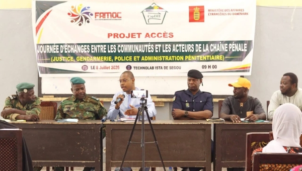 #Ségou | 𝐉𝐨𝐮𝐫𝐧𝐞́𝐞 𝐝’é𝐜𝐡𝐚𝐧𝐠𝐞𝐬 𝐞𝐧𝐭𝐫𝐞 𝐥𝐞𝐬 𝐜𝐨𝐦𝐦𝐮𝐧𝐚𝐮𝐭𝐞́𝐬 𝐞𝐭 𝐥𝐞𝐬 𝐚𝐜𝐭𝐞𝐮𝐫𝐬 𝐝𝐞 𝐥𝐚 𝐣𝐮𝐬𝐭𝐢𝐜𝐞
