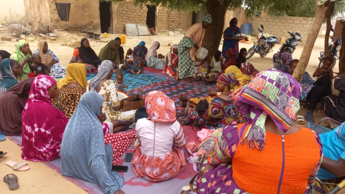 Sensibilisation contre le mariage des enfants à Diéma